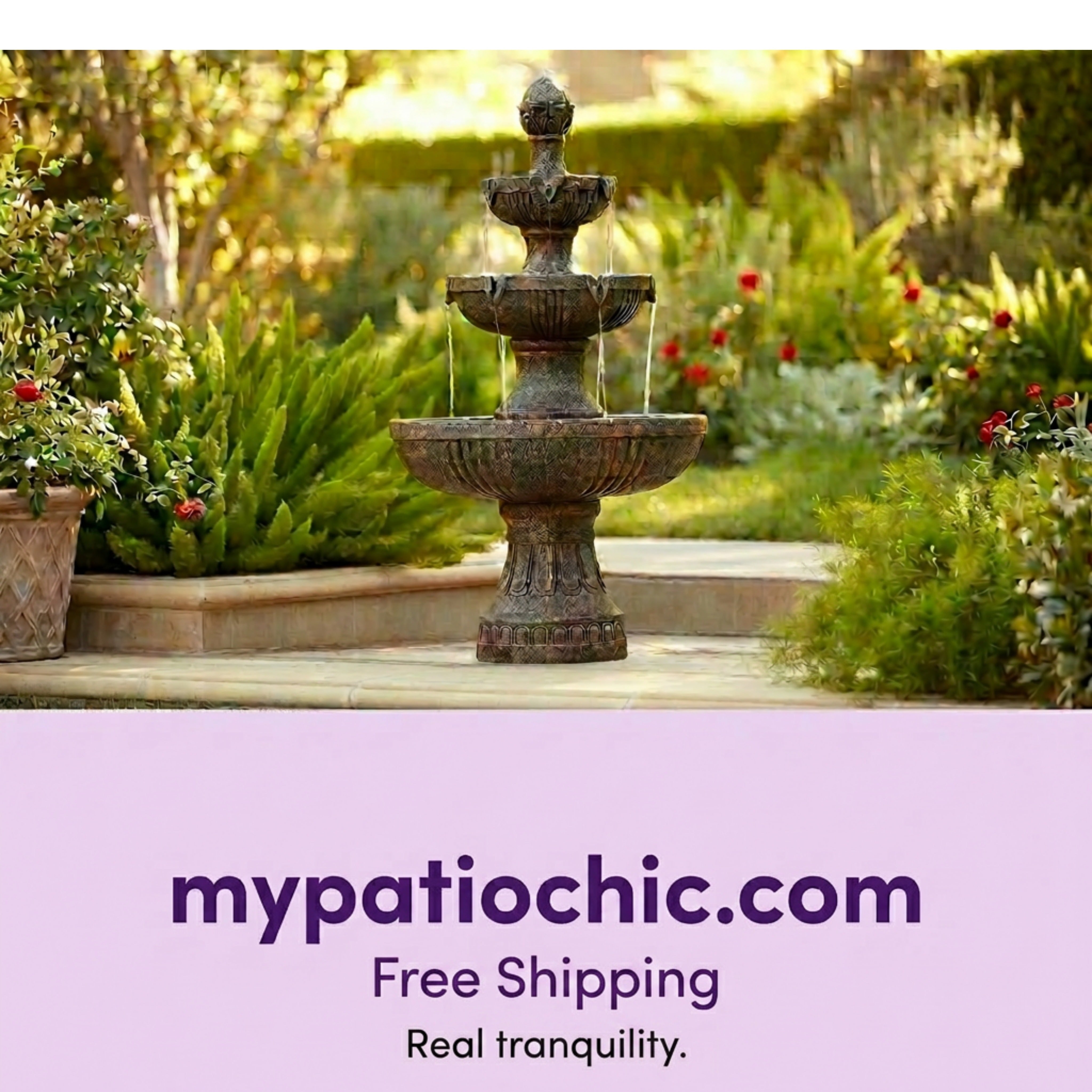 Thanks for your interest in mypatiochic.com