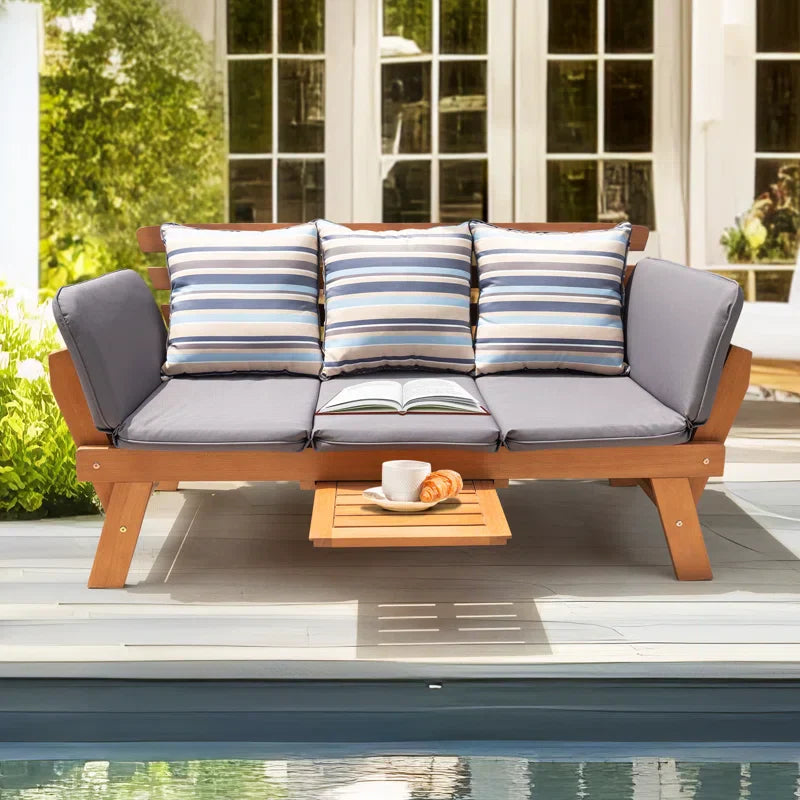 Lounge Like Royalty with the Katinka Eucalyptus Outdoor Daybed – Only at MyPatioChic.com