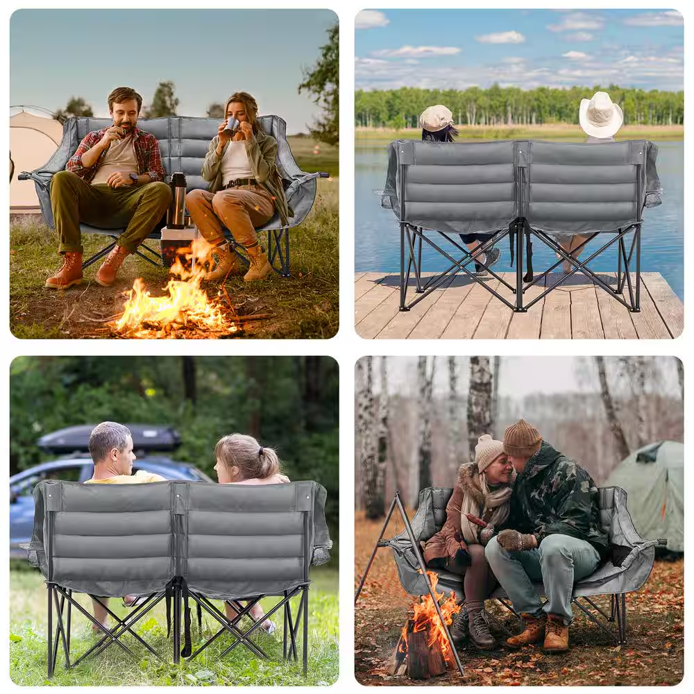 Stretch Out in Style: Tailgating: The XXXL Two-Person Patio Chair from MyPatioChic.com