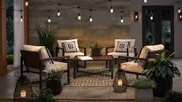 Patio decor dreaming of Spring Designs