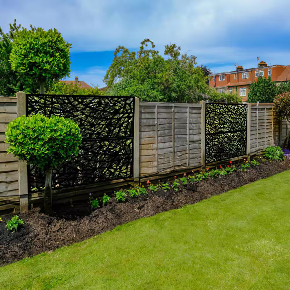 76 In. X 47.2 In. Patio Decor Privacy Screen Fence Panels