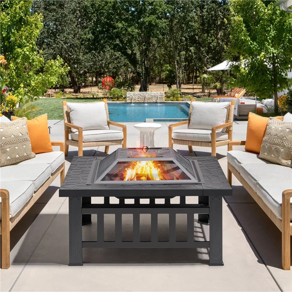 Metal Fire Pit for Outside