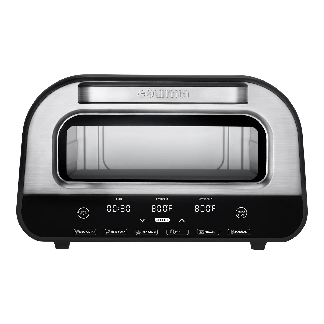 Pizzeria Indoor Pizza Oven, with 6 Pizza Presets & Simple Touch Controls, Electric, New