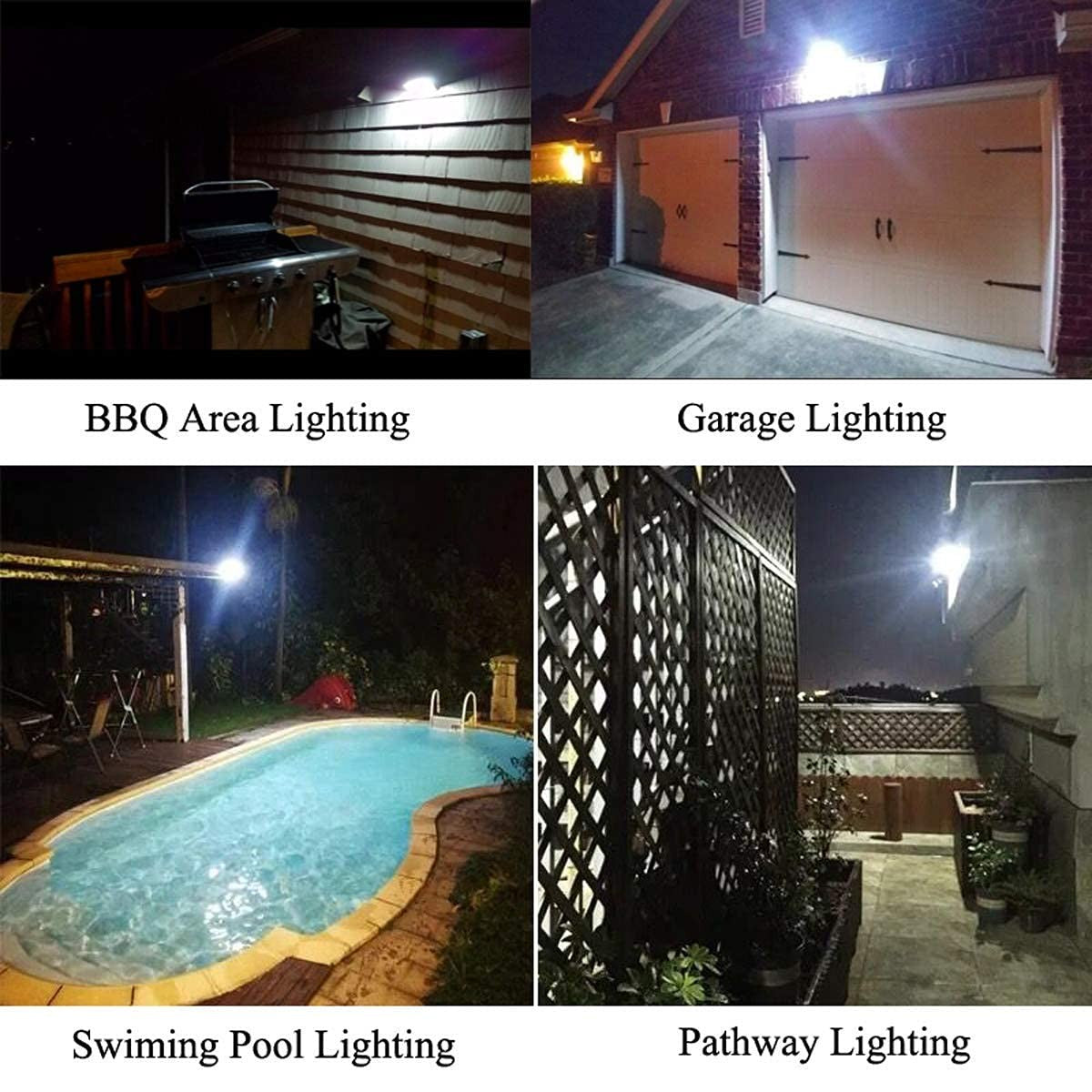 Ithird Solar Lights Outdoor Motion Sensor, Led Solar Powered Outdoor L