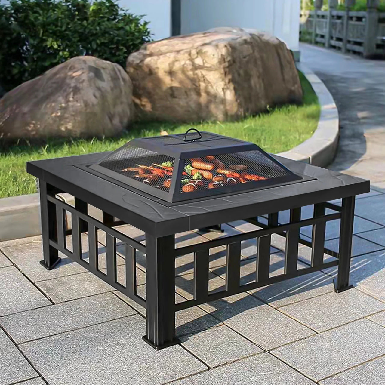 Metal Fire Pit for Outside