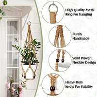 Thumbnail for Macrame Plant Hangers 12 Pcs