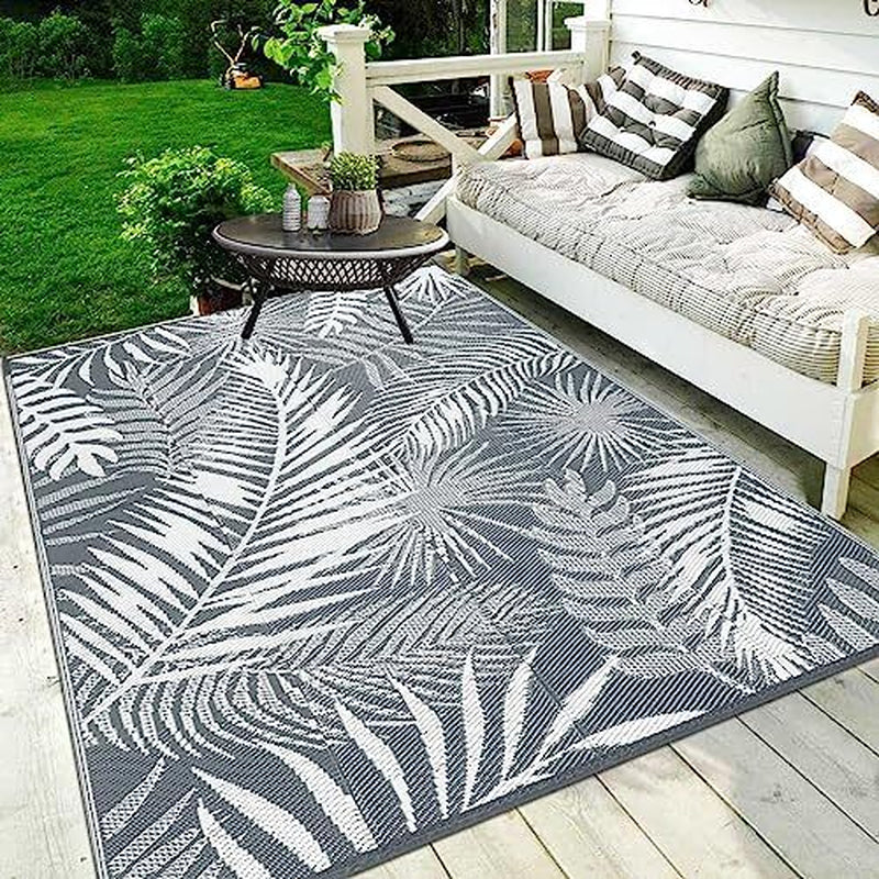 Outdoor Rug 5X7Ft Waterproof for Patio.