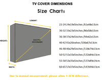 Thumbnail for TV Weather and Dust Proof Outdoor TV Cover Beige 70 