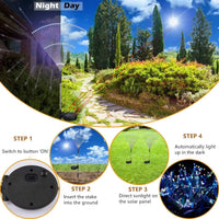 Thumbnail for Solar Lights Outdoor, Garden Decorative Lights, Solar Landscape Lights, DIY Lights, 120 LED Powered 40 Copper Wires for Walkway Patio Lawn Backyard，Party Decor 2 Pack （Cool White）