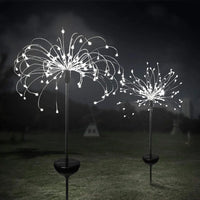 Thumbnail for Solar Lights Outdoor, Garden Decorative Lights, Solar Landscape Lights, DIY Lights, 120 LED Powered 40 Copper Wires for Walkway Patio Lawn Backyard，Party Decor 2 Pack （Cool White）