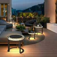 Thumbnail for OUTDOOR SOLAR POWER LED GARDEN TABLE