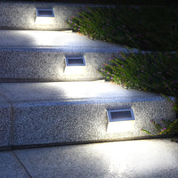 Thumbnail for Waterproof Deck Lights Stainless Steel and ABS Cool White, 6 Count