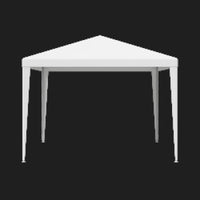 Thumbnail for 10' X 10' Outdoor Canopy Party Wedding Tent Gazebo Pavilion W/4 Side Walls White