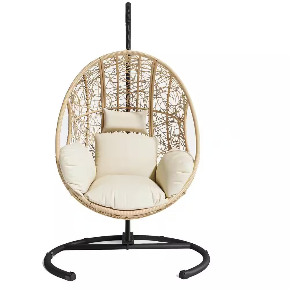 Wicker Patio Swing Outdoor Indoor Hanging Chair