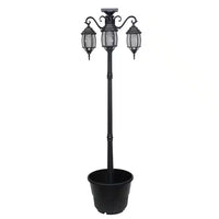 Thumbnail for LED Solar Lamp Post and Planter