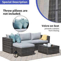 Thumbnail for Outdoor Patio Balcony Set 5 Piece