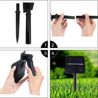 Thumbnail for Solar Rope Light 33FT 100L IP65 Weatherproof Outdoor LED Copper Fairy String Tube Lights for Party Garden Porch Yard Home Wedding Vacation Daily Holiday Tree Decoration Lighting (Warm White)