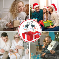 Thumbnail for Garden Crane Statue for Outdoor Blue Heron Decoy Garden Sculptures and Statues Metal Bird Yard Art for Lawn Patio Decor Set Of