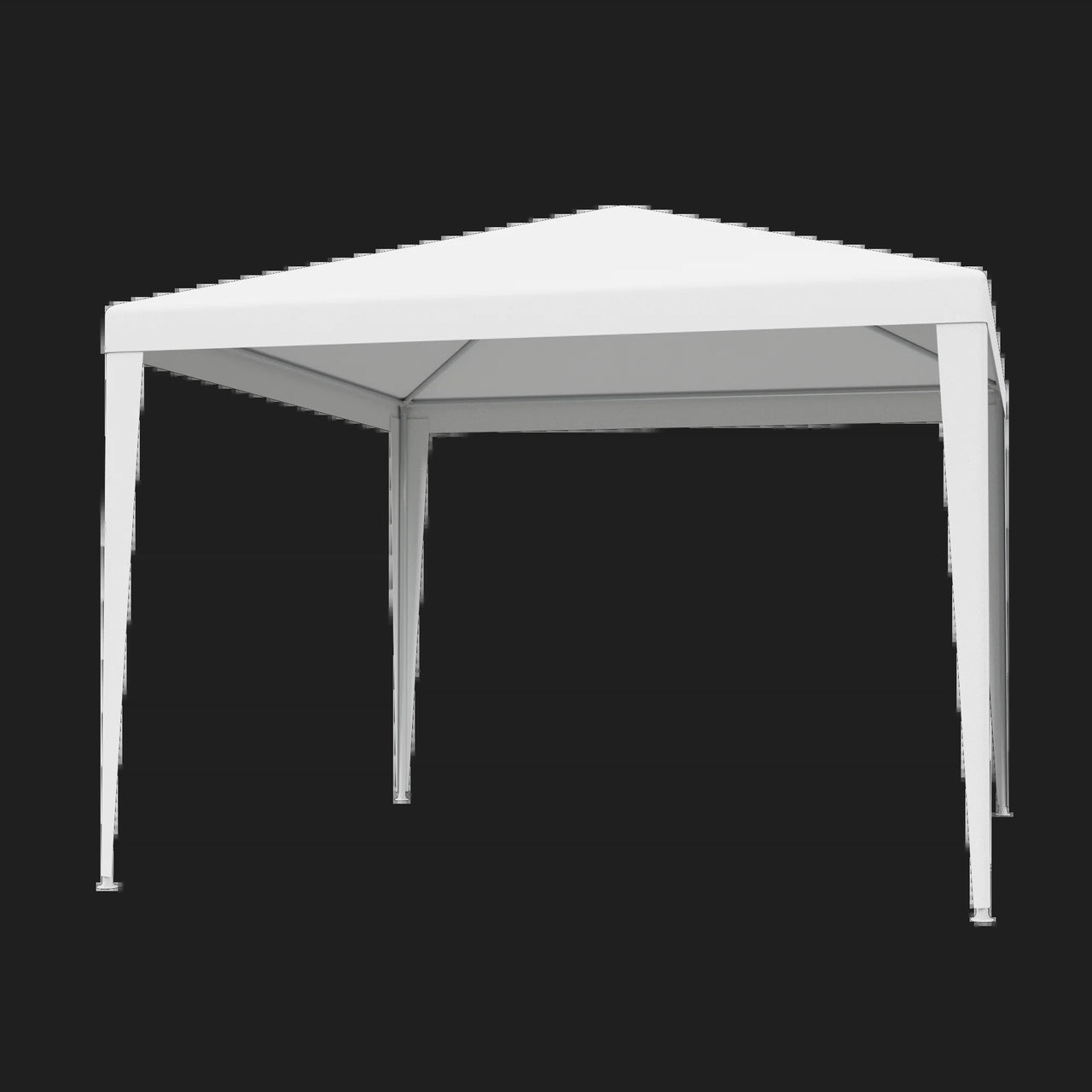10' X 10' Outdoor Canopy Party Wedding Tent Gazebo Pavilion W/4 Side Walls White