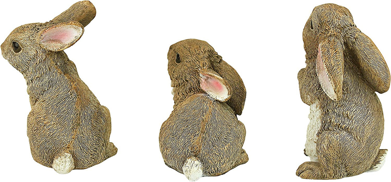 Bunny Den Rabbits Outdoor Garden Animal Statues