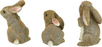 Thumbnail for Bunny Den Rabbits Outdoor Garden Animal Statues