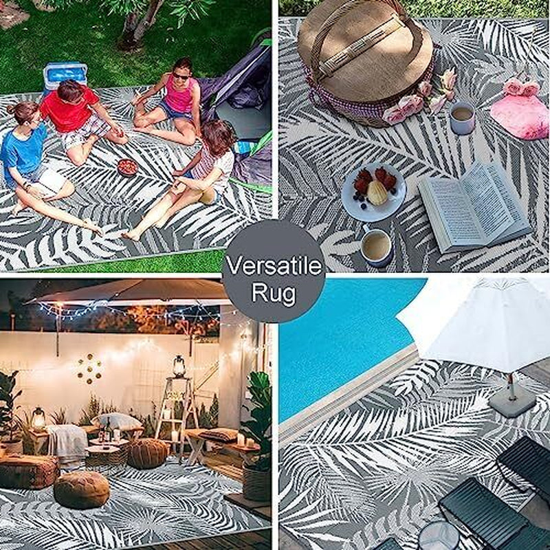 Outdoor Rug 5X7Ft Waterproof for Patio.