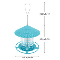 Thumbnail for Bird Feeder Automatic Foot Feeding Tool Outdoor Bird Feeder Hanging Nut Feeding Multiple Hole Dispenser Holder Food Container