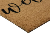 Thumbnail for Brown Natural Coir Pumpkin Welcome Halloween Doormat 18 In. X 30 In.