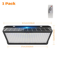 Thumbnail for Super Bright Solar Wall Lamp Solar Lights Outdoor Solar Powered Flood Lights with 3 Mode IP65 Waterproof for outside Yard Street