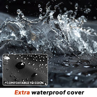 Thumbnail for 30QT & 10QT Outdoor Turkey Fryer | Seafood Boil Pot | Cover & Skimmer Included | 50,000BTU Propane Burner | Aluminum Deep Fryer Pot with Basket | Crab, Seafood & Crawfish Boiler