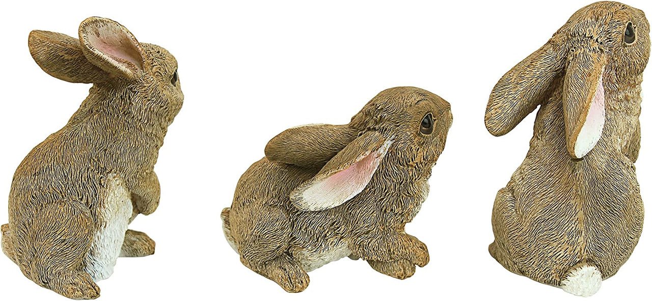 Bunny Den Rabbits Outdoor Garden Animal Statues