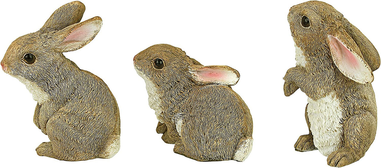 Bunny Den Rabbits Outdoor Garden Animal Statues