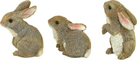 Thumbnail for Bunny Den Rabbits Outdoor Garden Animal Statues