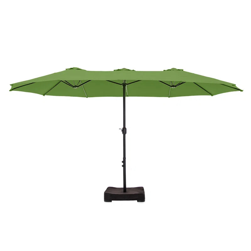 Rectangular Market Umbrella with Base