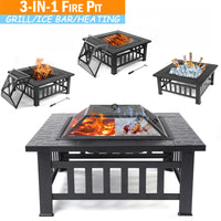 Thumbnail for Metal Fire Pit for Outside