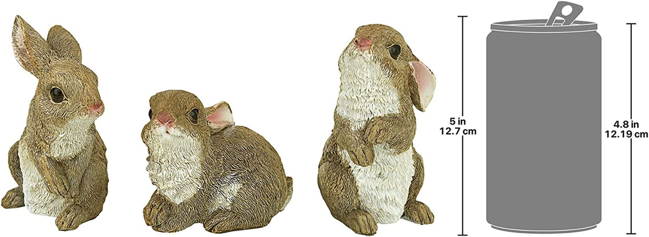 Bunny Den Rabbits Outdoor Garden Animal Statues