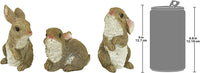 Thumbnail for Bunny Den Rabbits Outdoor Garden Animal Statues