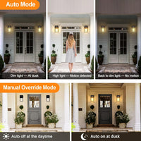 Thumbnail for Motion Sensor Outdoor Wall Lights