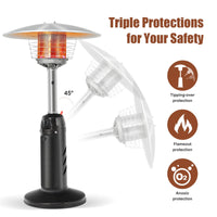 Thumbnail for Portable Patio Tabletop Gas Heater Outdoor