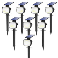 Thumbnail for Outdoor Solar Lights,800Lm 6500K Solar Powered LED Landscape Path Spot Light for Yard Garden