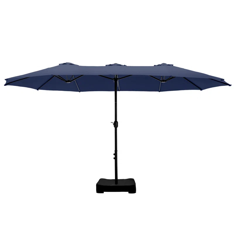 Rectangular Market Umbrella with Base