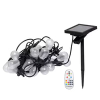 Thumbnail for 48-Ft Solar Outdoor String Light 24 Color with Remote