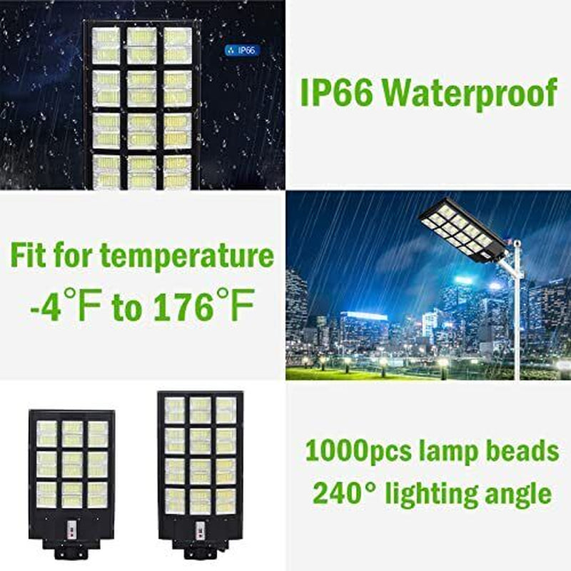 Motion Sensor Led Solar Outdoor Lights with 1000W