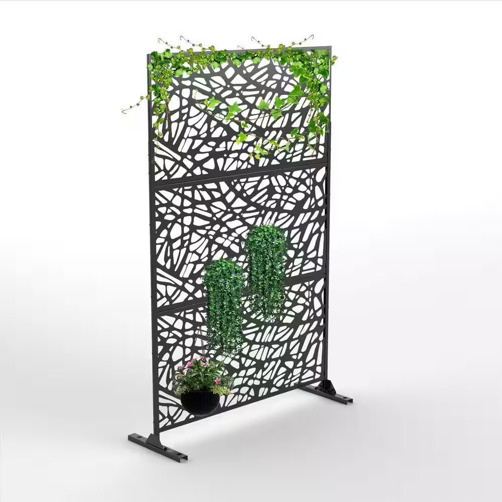 76 In. X 47.2 In. Patio Decor Privacy Screen Fence Panels