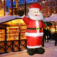 Thumbnail for 8Ft Christmas Inflatable, Santa Christmas Inflatable Decoration with Build-In Leds for Xmas Party Outdoor Yard Garden Lawn Winter Decor