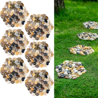 Thumbnail for STEPPING STONES River Rock Pavers Pebbles for Garden