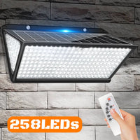Thumbnail for Super Bright Solar Wall Lamp Solar Lights Outdoor Solar Powered Flood Lights with 3 Mode IP65 Waterproof for outside Yard Street