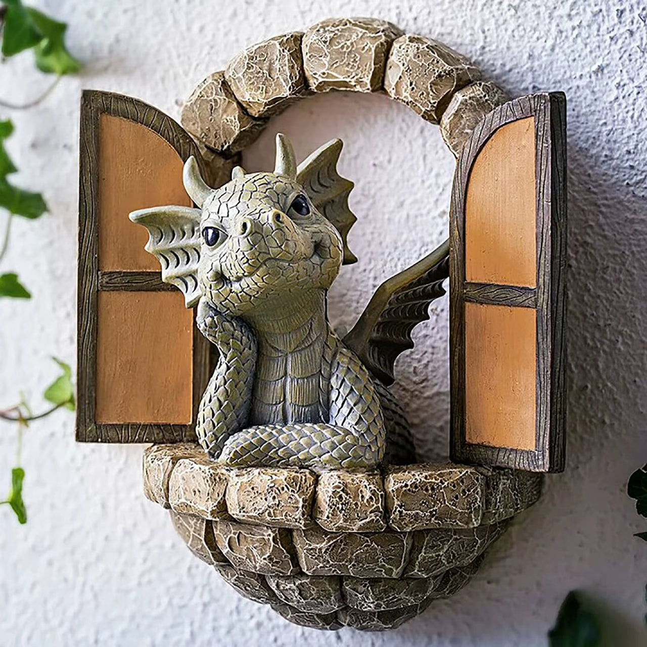 Dragon Sculpture-Resin Garden Statue