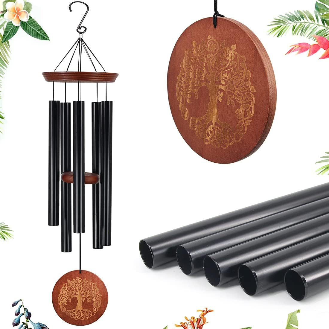 Memorial Wind Chimes Outdoor Deep Tone