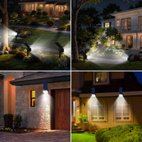 Thumbnail for Outdoor Solar Lights,800Lm 6500K Solar Powered LED Landscape Path Spot Light for Yard Garden